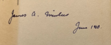 An Economic History of England (signature)