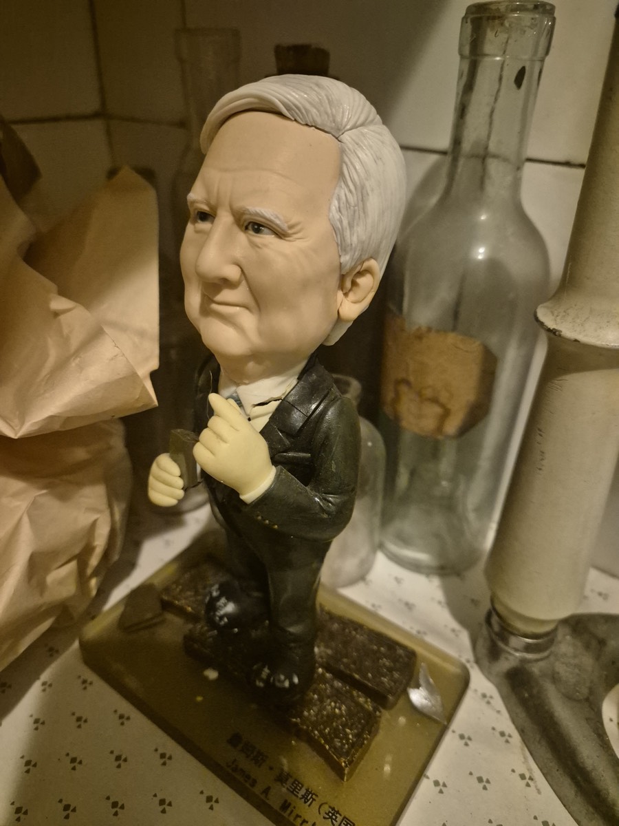 Soap statue of Jim